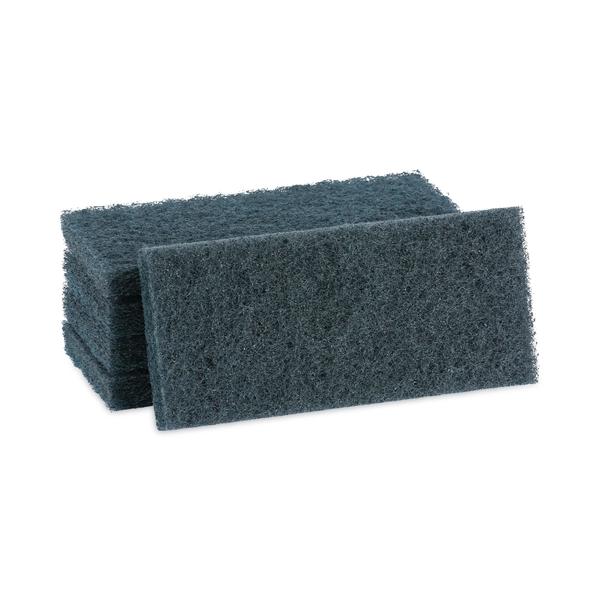 Boardwalk Medium-Duty Blue Pad, 4 x 10, PK20 BWK402